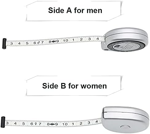 Tape Measure BMI Soft Body Measuring Tape 150cm Retractable PVC Ruler Meter Fitness Tools Measure Waist Lose Weight Fitness Women Men Gift Body Measure Tape