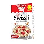 Swissli Zero Sugar Added Muesli/Toasted Oats Nut Seed Mix/Simple Everyday Blend/High Fibre Cereal