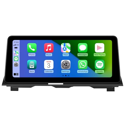 BMW 5�V���[�Y F10 F11 (2013-2016) NBT �V�X�e���A���C�����X CarPlay & Android Auto�p�J�[�X�e���I�A�A�b�v�O���[�h�t�@�N�g���[���W�I Bluetooth IPS �^�b�`�X�N���[���w�b�h���j�b�g 1920x7