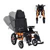 Reclining Electric Wheelchair for Adults,20 Miles Travel Range Portable Foldable Power Wheelchair, 20Widen Seat Intelligent Anti-Tipper Motorized Wheelchair for Seniors-Serviced from USA
