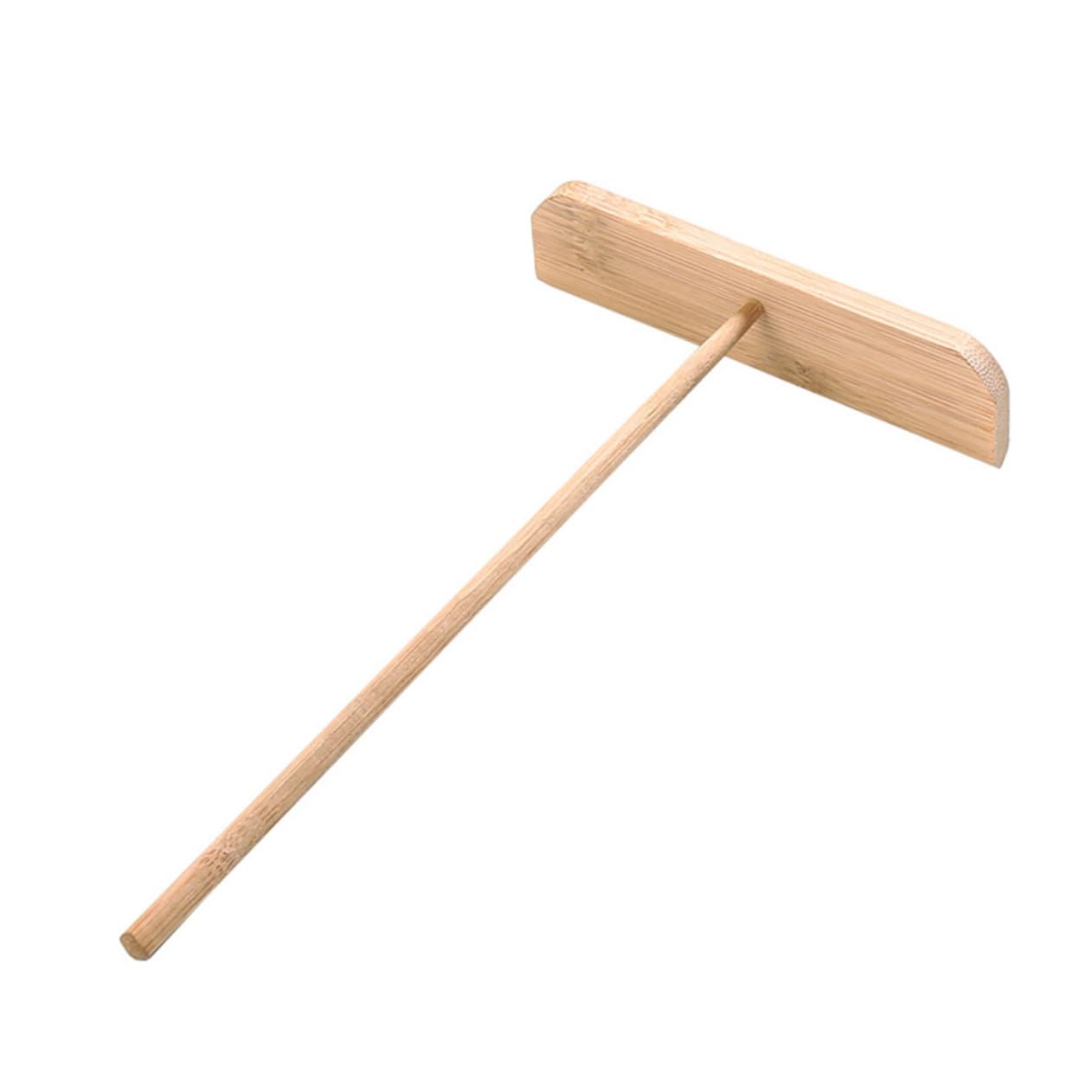 PRETYZOOM 5pcs Bamboo Pancake Spreader Lightweight Kitchen Tools for Crepes and Pancakes No Chemicals Smooth Polished Finish