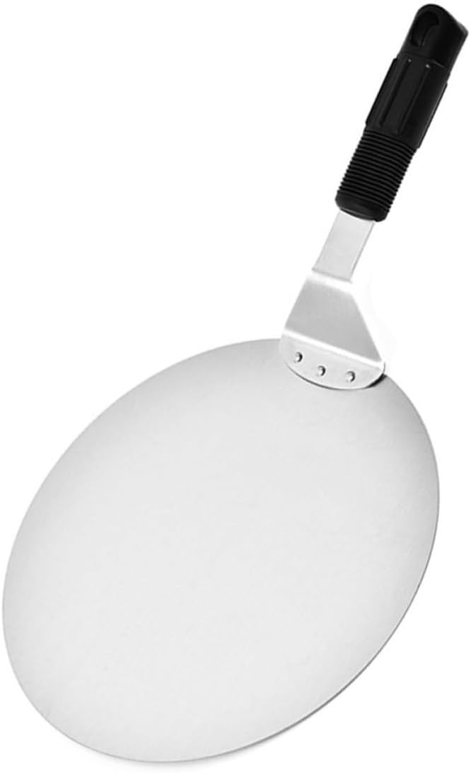 MAGICLULU Stainless Steel Food Server Spatula and Cake Lifter with Easy Storage Handle, Sturdy Pp Grip, for Kitchen Use, Efficient Loading and Unloading of Baked Goods