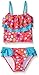Pink Platinum Girls' Dotted Tankini Swimsuit