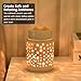 nawaza Ceramic Wax Melt Warmer,Candle Wax Warmer Night Light,2-in-1 Electric Wax Melter and Fragrance Warmer for Scented Candle Wax Burner Home Office Decor Mothers Day Birthday Gifts for Women(dot)