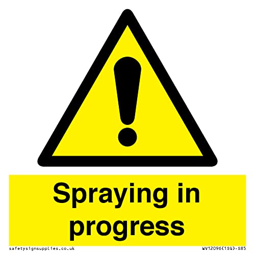 Spraying In Progress Segno - 85X85Mm - S85