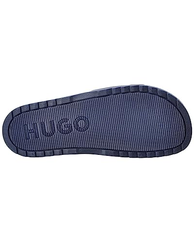 Image of HUGO mens Big Logo Slide Sandals