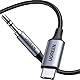 UGREEN USB C zu 3,5 mm Klinke Kabel DAC Stereo Auto Aux zu USB C Kabel Typ C Kopfhörerkabel Kompatibel mit Galaxy S25 Ultra S24 S23 A56 iPhone 16 Pro Max/16e/15 2025 iPad Air 11/13 Pixel 9/8 (1M)