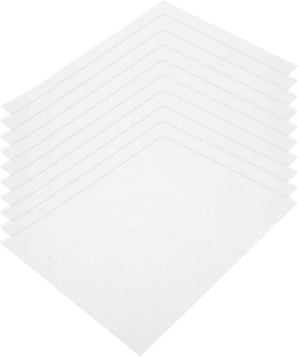 Gogogmee 30pcs Flower Pressing Paper Embossed Backing Paper Floral Plant Leaf Pressing Reusable Blotter