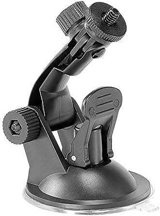 TEKCAM Suction Cup Mount for Action Camera,Compatible with GoPro Hero 10, 9, 8, 7, 6, 5, 4, Session,Apexcam,Dragon Touch,AKASO,GOOKAM Waterproof Action Camera,Ideal for Car Windshield Window