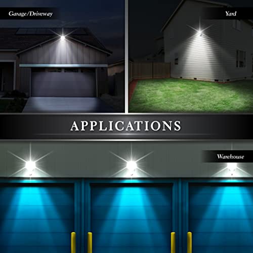 Classy Caps SMS600W Super Bright 100 LED Solar Motion Sensor Security Light - Adjustable Brightness, Range, & Duration - White, High Performance, 10s-2min Duration, 600 lumens, 100 SMD LEDs by Classy Caps - Image 5