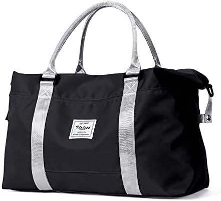 Travel Bag Sport Duffel Bag,Gym Tote Bag,Weekender Overnight Bag Carry on Bag Hospital Holdalls for Women with Wet Pocket