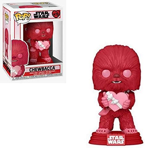 Funko- Pop Star Wars: Valentines-Cupid Chewbacca Figurine de Collection, 52871, Multicolour Funko- Pop Star Wars: Valentines-Cupid Chewbacca Figurine de Collection, 52871, Multicolour | Pop Star Wars | 3 Funko- Pop Star Wars: Valentines-Cupid Chewbacca Figurine de Collection, 52871, Multicolour | Pop Star Wars