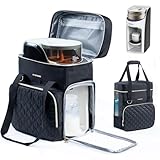 SFYBYHEART Carrying Case Compatible with Baby Brezza Formula Pro Advanced Formula Dispenser Machine Carrying Bag - Baby Formula Mixer Travel Bag with Pockets for Baby Essential, Pumps, Baby Bottles