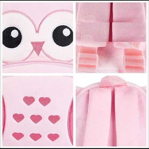 Image of blue tree Cute Kids Backpack Toddler Bag Plush Animal Cartoon Mini Travel Bag for Baby Girl Boy 1-6 Years, Ideal for Gifting for Kids