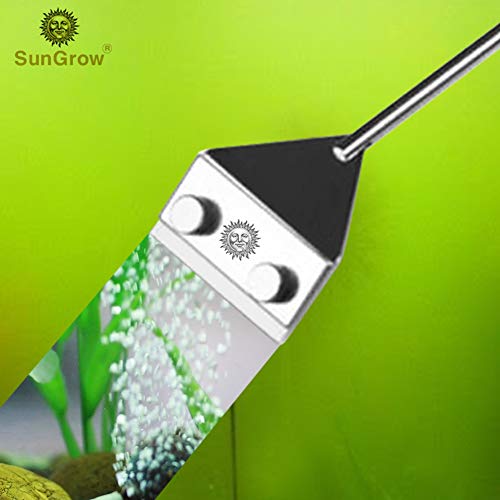 Aquarium Glass Cleaner - Long Handheld Tool Cuts Cleaning Time to Half - Keep Hands Dry - Sharp Blade to Remove Thickest Residue - Frequent Tank Maintenance - Image 3