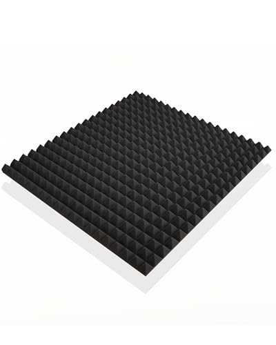 Pyramiden Platten Akustik Schaumstoff Schalldämmung verschiedene Größen ca. 100 x 100 x 3 cm