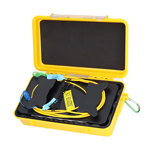 OTDR Launch Cable Box, verlustarmes Singlemode-Glasfaser-Testwerkzeug, tragbar zum Arbeiten