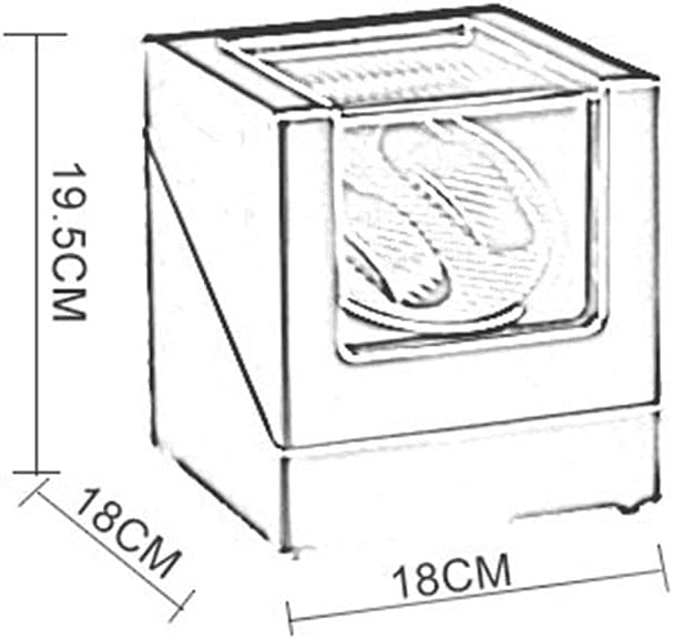 Watch Winders Watch Winder, Automatic Piano Paint Ultra Quiet 2+0 Shake Table Electric Motor Box Decoration Mechanical Watches Winding Boxs Watch Box