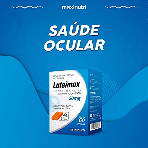 Kit 4 Luteimax Luteina Zeaxantina 20mg 60 Capsulas Maxinutri