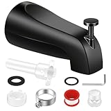 Universal Tub Spout with Diverter, Fits 1/2' Slip on Copper Pipe and 1/2' IPS...