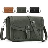 CADEAU ÉLÉGANT: Ce sac à bandoulière pour femme est idéal pour aller au travail, faire du shopping, voyager, se promener ou sortir en amoureux. C'est un joli cadeau pour la fête des mères, un anniversaire de mariage, le Nouvel An, Noël ou un anniversaire. Son design tendance, ses fonctionnalités pratiques et sa fabrication de haute qualité feront le bonheur de tous.