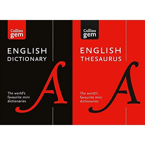 Collins English Dictionary and Thesaurus GEM Pack