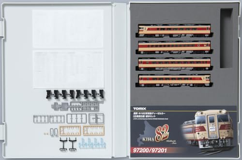 Train Miniature Diesel Kiha 82 Tomix 97200 pour Réseau N
