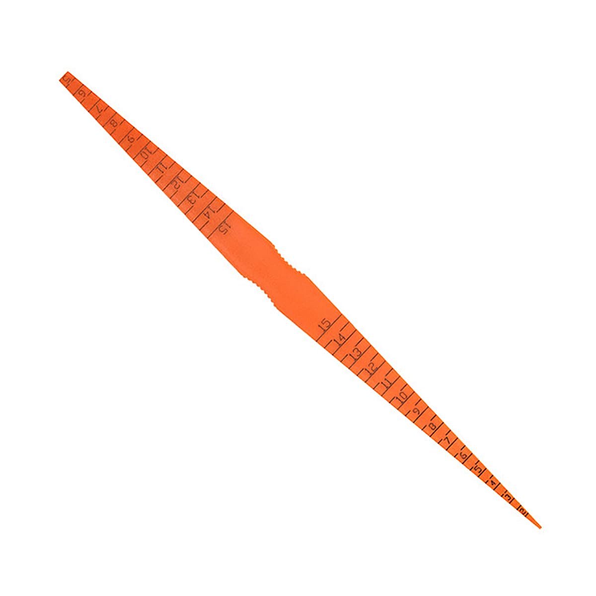 Strumento di Misurazione per Allineamento Spazi Pannelli Portiere Auto, Tastatore Conico per Veicoli (Rosso Arancione)