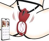 Wearable 2026 New Travel Mini Vibrate Panties Remote Control Virabtor Viboators Toys Underwear for Women Vibrate Panties Device 9 Speeds Great for Her On Date Night ILB51