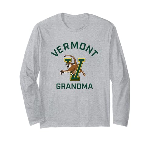 University of Vermont Catamounts Arched Grandma Long Sleeve T-Shirt