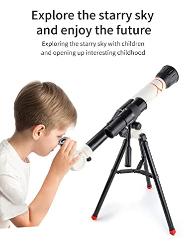 Telescopio Refractor 70 mm con trípode ajustable miniatura 7