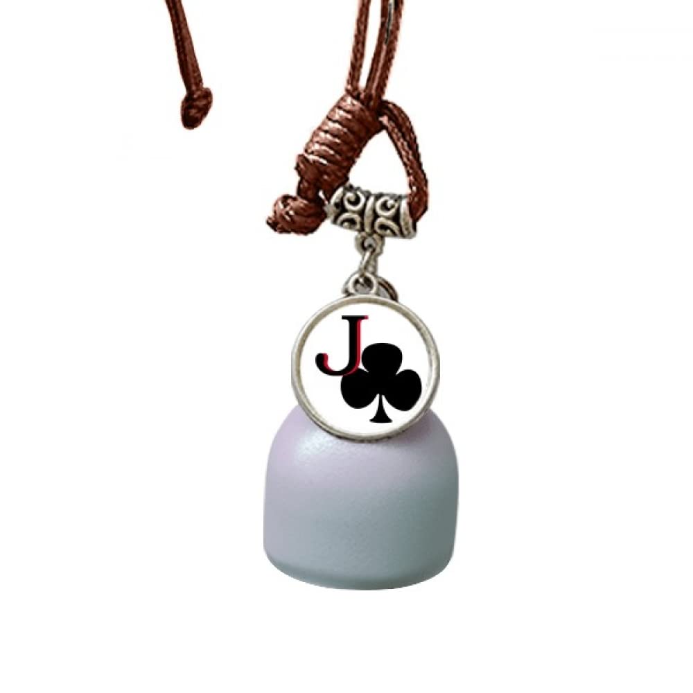 OROOBA® comp Happiness Jack Club J Poker Dream Catcher Wind Chime Car Hanging Bell
