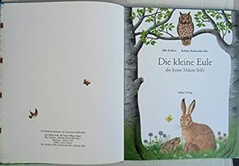 Hardcover Die kleine Eule, die keine Ma¨use frisst (German Edition) [German] Book