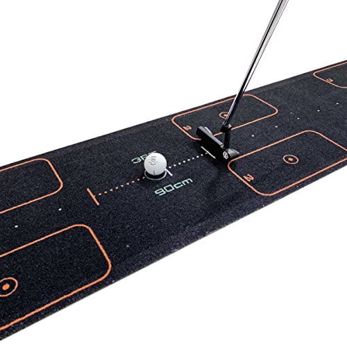 Wellputt - Golf Putting Training Mat - 10Ft First #TOP4