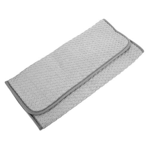 Zerodeko Suppenteller Trockenmatte Abtropfmatte Drain-pad Arbeitsplatte Geschirr Abtropfkissen Trockenkissen Tischset Weiß Haushalt Baby Abtropfgestell Für Küchengeschirr