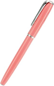 erofa Picasso 916 Pink Fountain Pen with Gift Box Calligraphy Writing Pen Set Bent Nib Fude 1.0mm for Office Business School