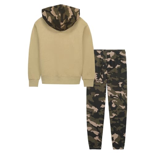 Image of Under Armour Boys' 2-piece Hoodie Set, Pullover Sweatshirt and Fleece Pants