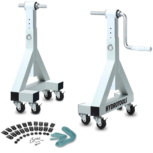 SWIMLINE HYDROTOOLS 56001 Commercial 16" Truss Base Solar Reel System For Inground Pools | 17" - 27.5" Adjustable Height | With Casters | Crank Handle | Straps & Hardware | TUBE KIT NOT INCLUDED by Swimline - Used condition - US$104.06