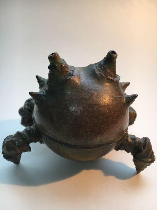 唐三彩 花瓶 唐三彩 花瓶 タサチ 最大幅約13㎝ 東里7-0131① 2-17