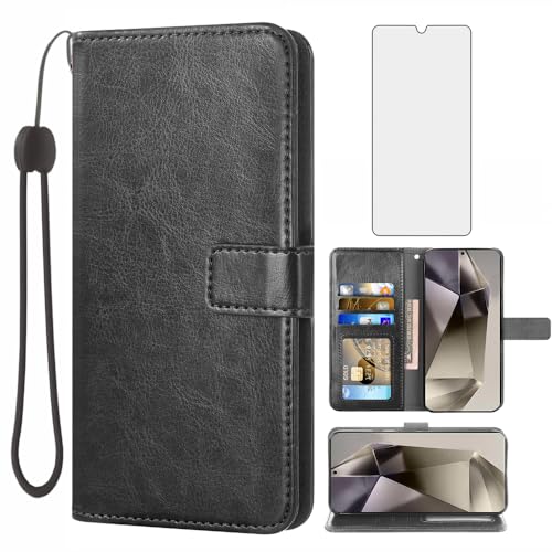 Coque Galaxy S25 Ultra Asuwish housse de protection rigide noire