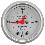 Auto Meter 4385 Ultra-Lite Clock, 2.3125 in.