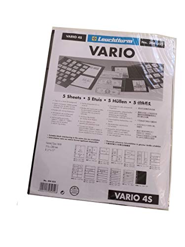 Pochettes plastiques vario 4 compartiments pour organiser vos archives à la maison