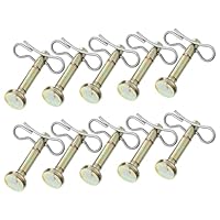 BESTonZON 10 Stück Scherbolzen für Schneefräse Scherbolzen und Abscherbolzenkit Kompatibel, Scherstifte und Splinte, Scherstifte und Splinte Ersatzteile Scherbolzen for 714-04040 738-04124