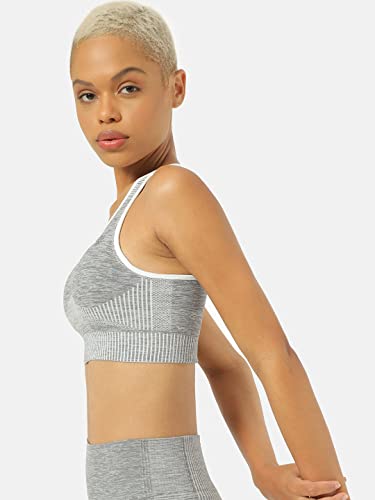 Image of CULT CultSport | Women's Slip-On Sports Bra | Seamless Technology Full-Coverage Sports Bra | Racerback Medium-Impact