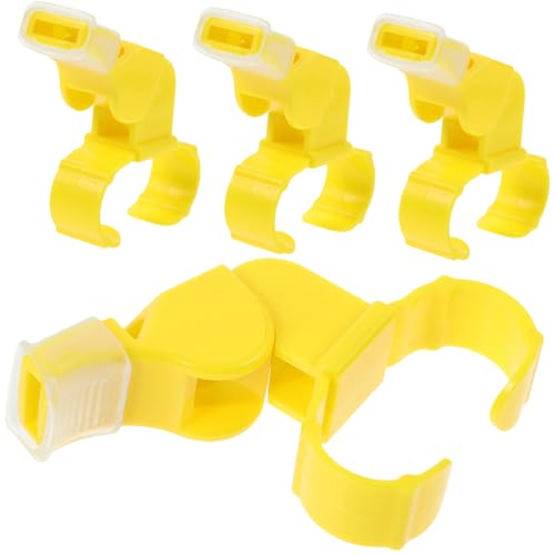 Silbatos deportivos para árbitro 4 pzas portátiles amarillo miniatura 7