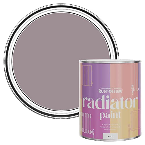 Rust-Oleum Purple Radiator Paint in Matt Finish - Lilac Wine 750ml