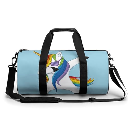 Duffel bag licorne résistant idéal pour gym et randonnée