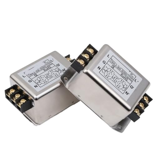 Filtro de potencia monofasico de 220V con supresion de ruido electrico