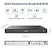 ONWOTE 6K 12MP 32 Channel NVR, Smart ACU Search, 4 SATA Support 40TB, Only Work with ONWOTE 12MP/ 4K 8MP/ 6MP/ 5MP PoE IP Cameras, 32CH Security Recorder Work with PoE Switch (No HDD Included)