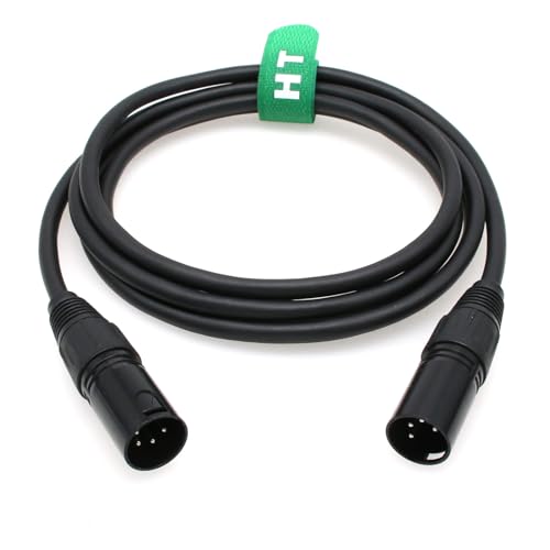Câble XLR 4 broches Godox VL150 VL200 VL300 mâle vers mâle 2m pour liaison électrique continue